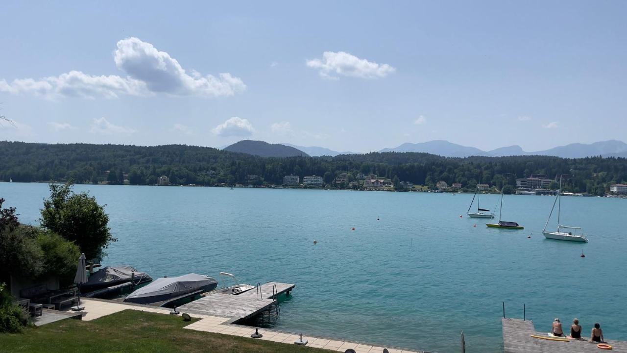 Ferienwohnung Wörthersee - by 24 Holiday Velden am Wörthersee Exterior foto