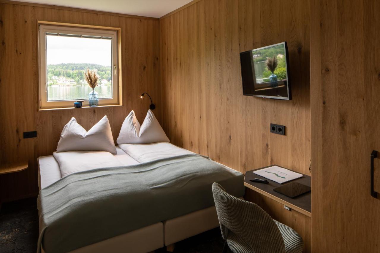 Ferienwohnung Wörthersee - by 24 Holiday Velden am Wörthersee Exterior foto